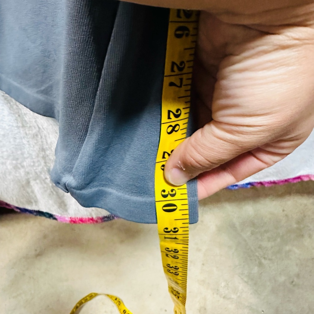 Elegant Gray Women's Leggings - Picture 5 of 6